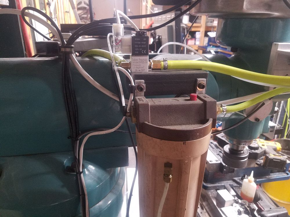 Reservoir and Solenoid Mounting