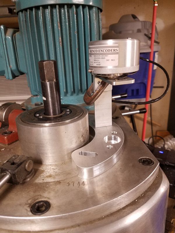 Encoder Mount Test Fit
