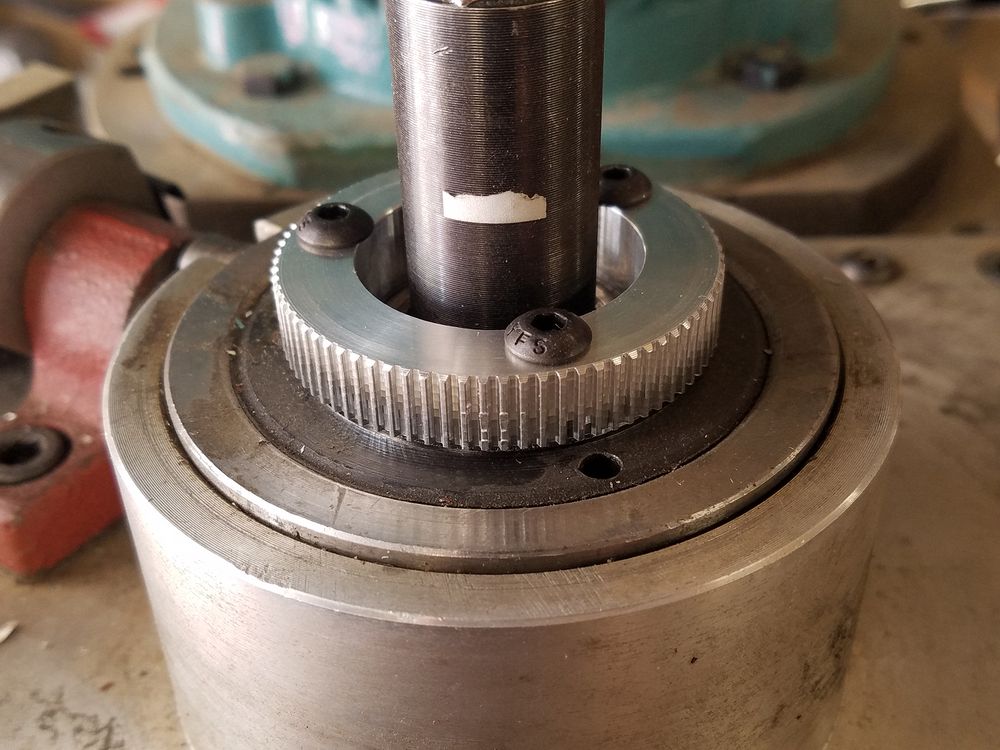 Additional View Spindle Pulley