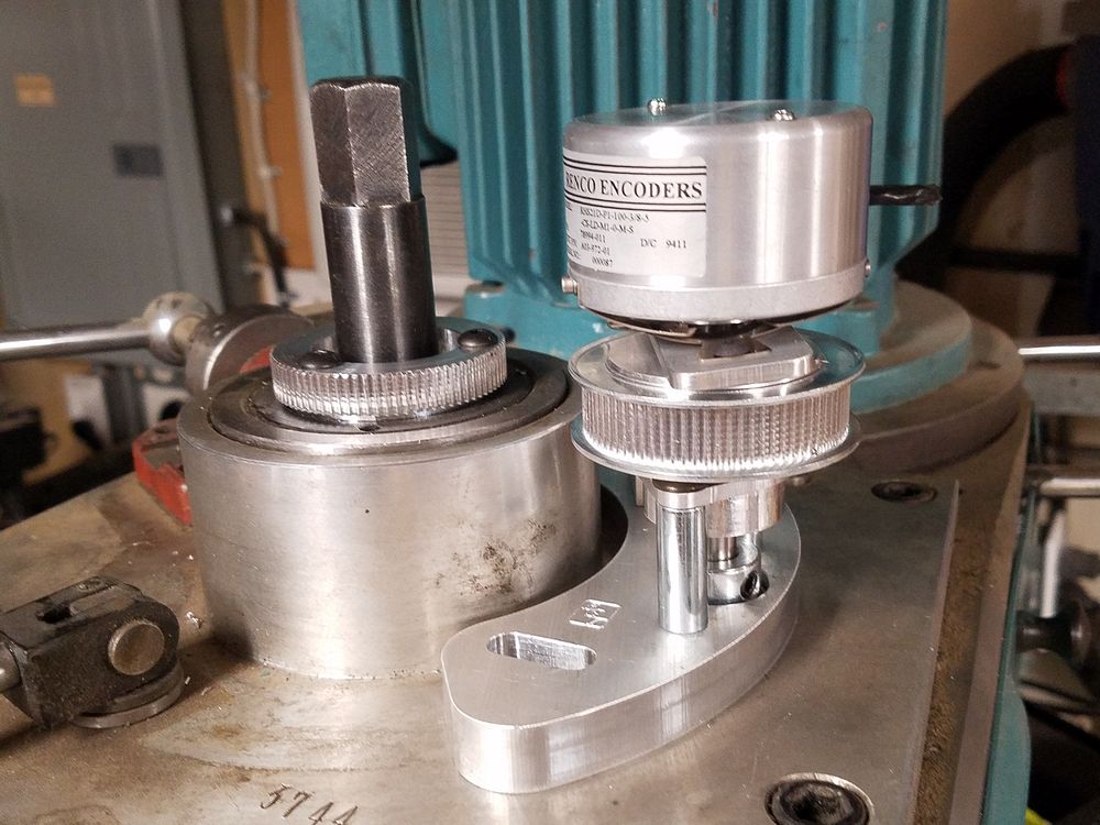 Encoder Assembly in Place