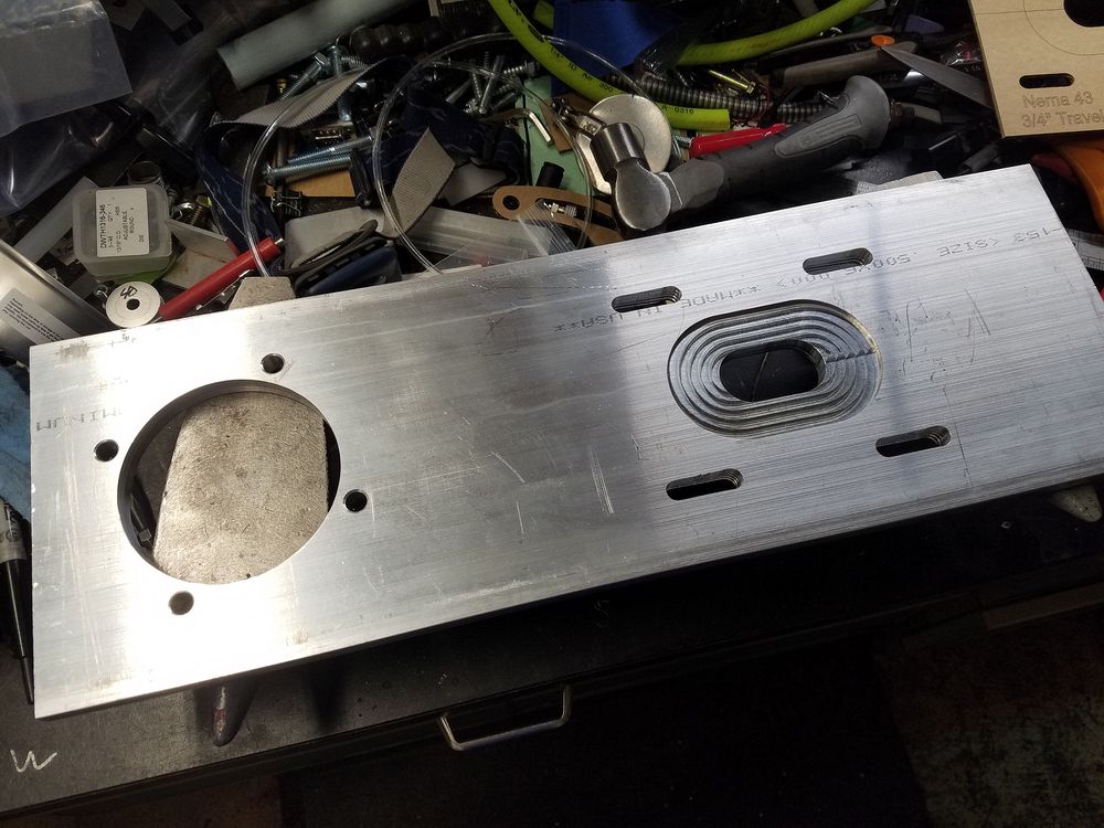 Y Axis motor mount