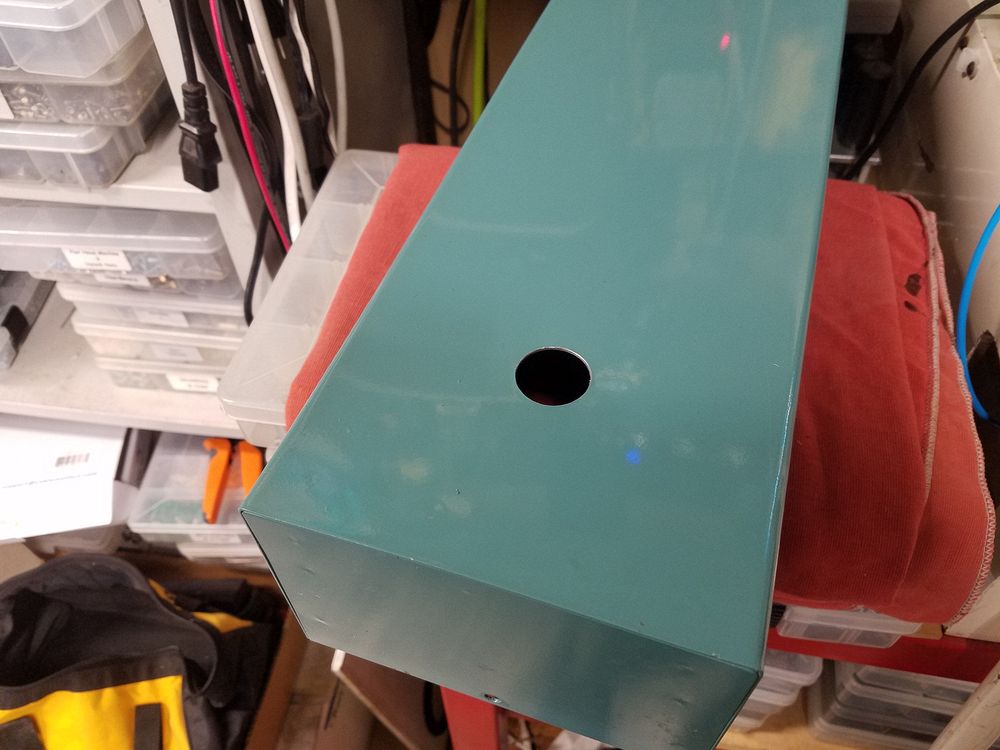 Access hole added